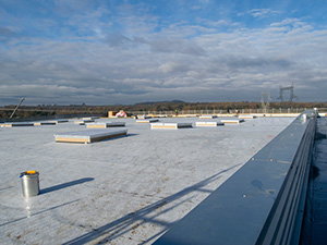 Commercial Flat Roof Replacement1